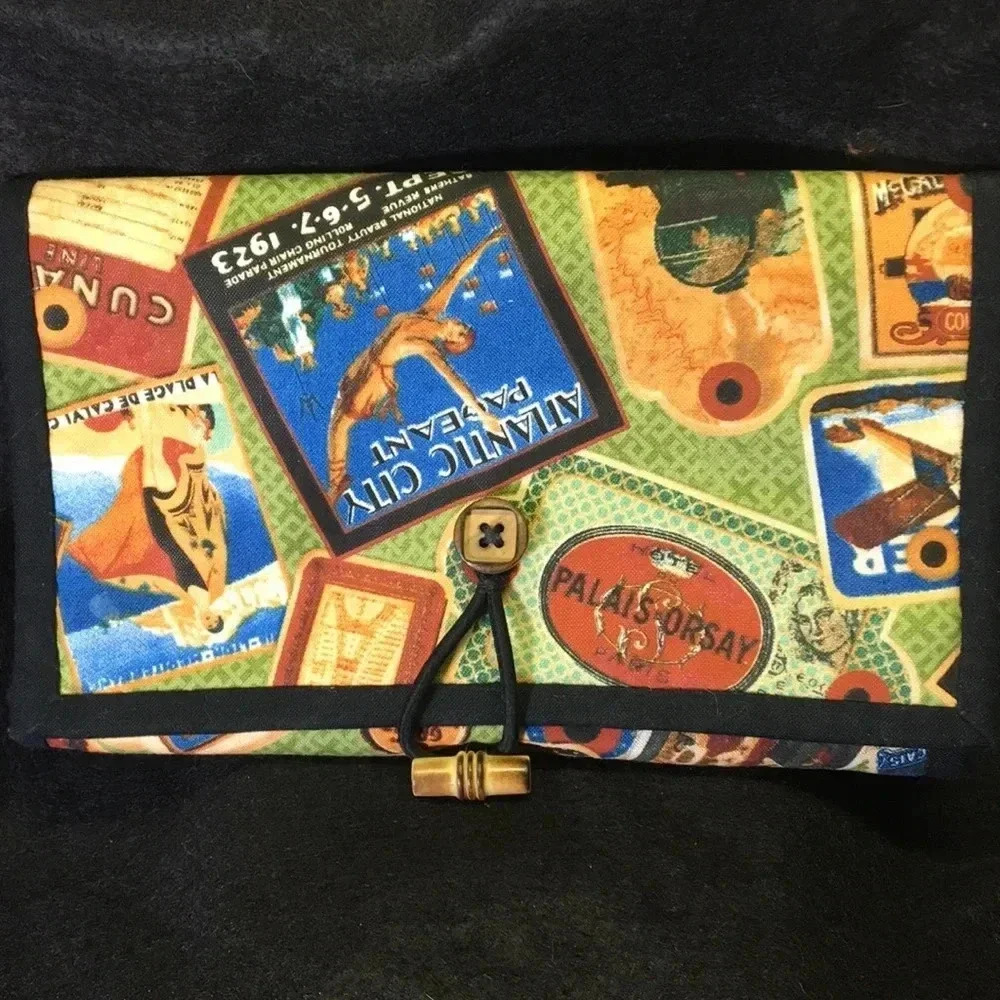 New** Tri Fold make up clutch